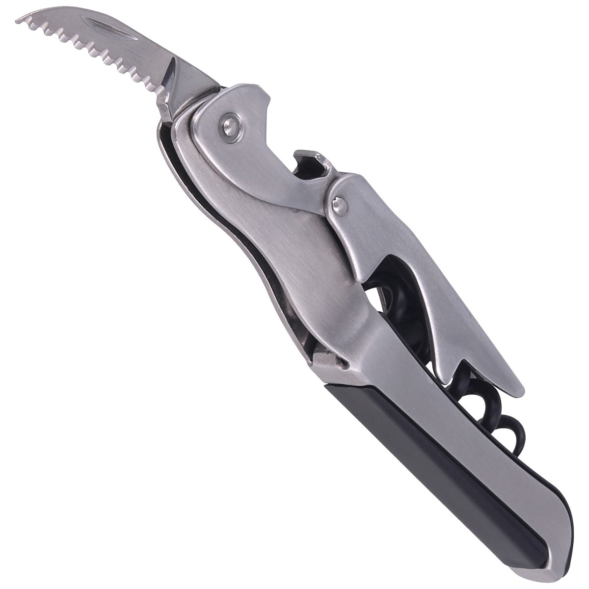 Wine opener Farfalli Gulliver Inox Black (S103 ST BLK) KnivesMania ⚔️