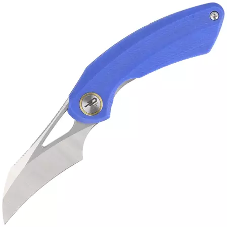 Bestech Knife Bihai Blue G10, Stonewash / Satin 14C28N by Ostap Hel (BG53D-1)