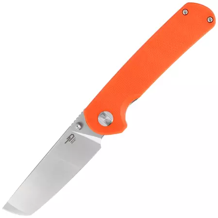 Bestech Sledgehammer Orange G10, Satin / Stonewashed D2 knife (BG31A-1)