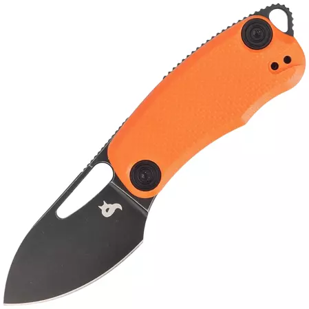 BlackFox Nix Orange G10, Black PTFE D2 by Grigorii Matveev (BF-763 OR)