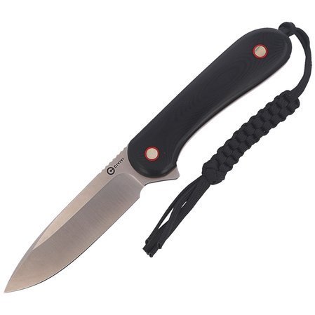 CIVIVI Elementum Black / Red G10, Satin Finish (C2104A)