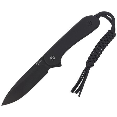 CIVIVI Elementum Fixed Black G10, Black Stonewashed (C2105A)