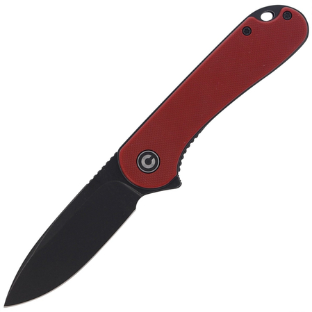 CIVIVI Elementum Flipper Burgundy G10, Black Stonewashed (C907A-1)