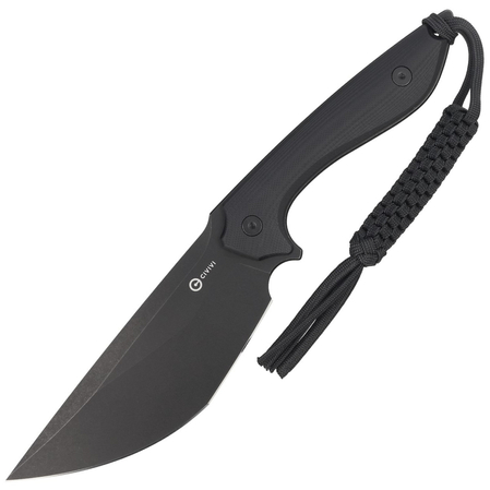 Civivi Concept 22 Black G10, Black Stonewashed D2 by Tuffknives - Geoff Blauvelt (C21047-1)