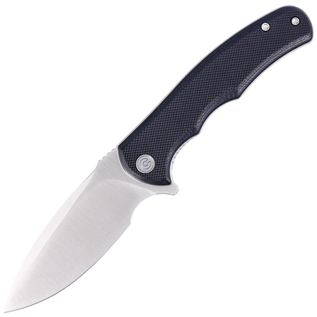Civivi Knife Mini Praxis Black G10, Satin D2 (C18026C-2)