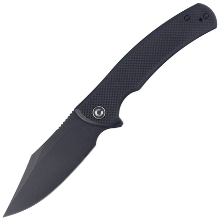 Civivi Knife Sinisys Black Coarse G10, Black Stonewashed 14C28N (C20039-1)