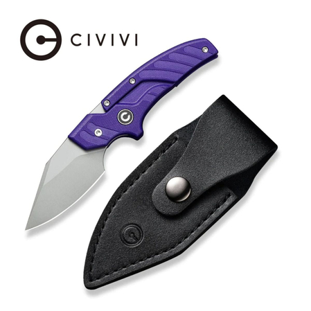 Civivi Knife Typhoeus Purple G10, Stonewashed 14C28N (C21036-2)