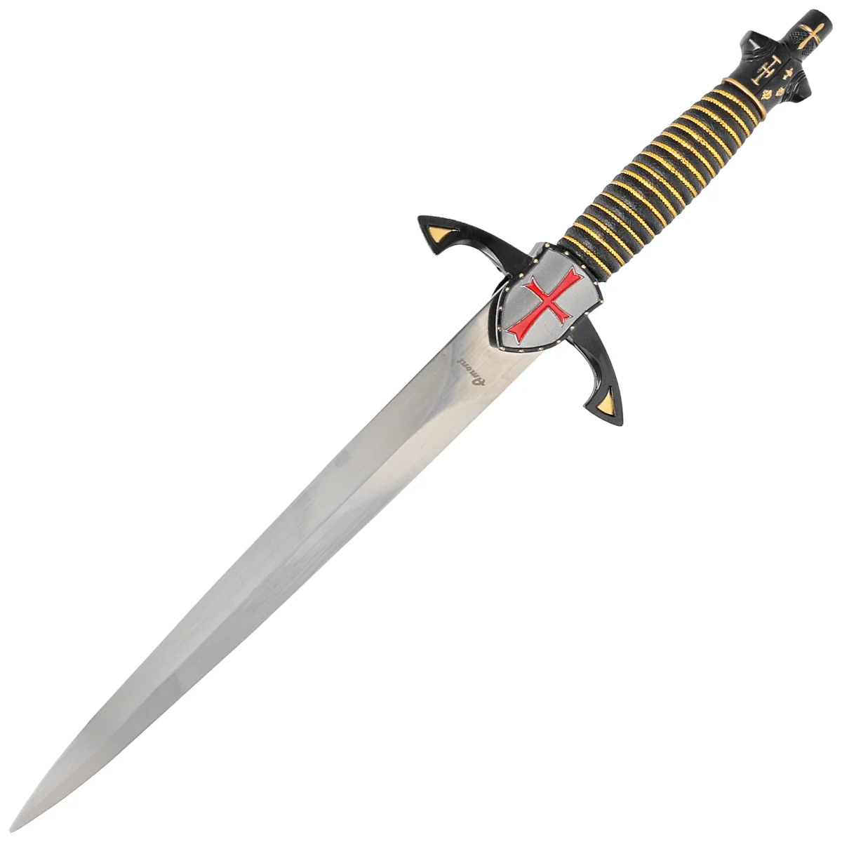 Decor Habitat Templar Dagger Black/Gold ABS, Satin (S0301)