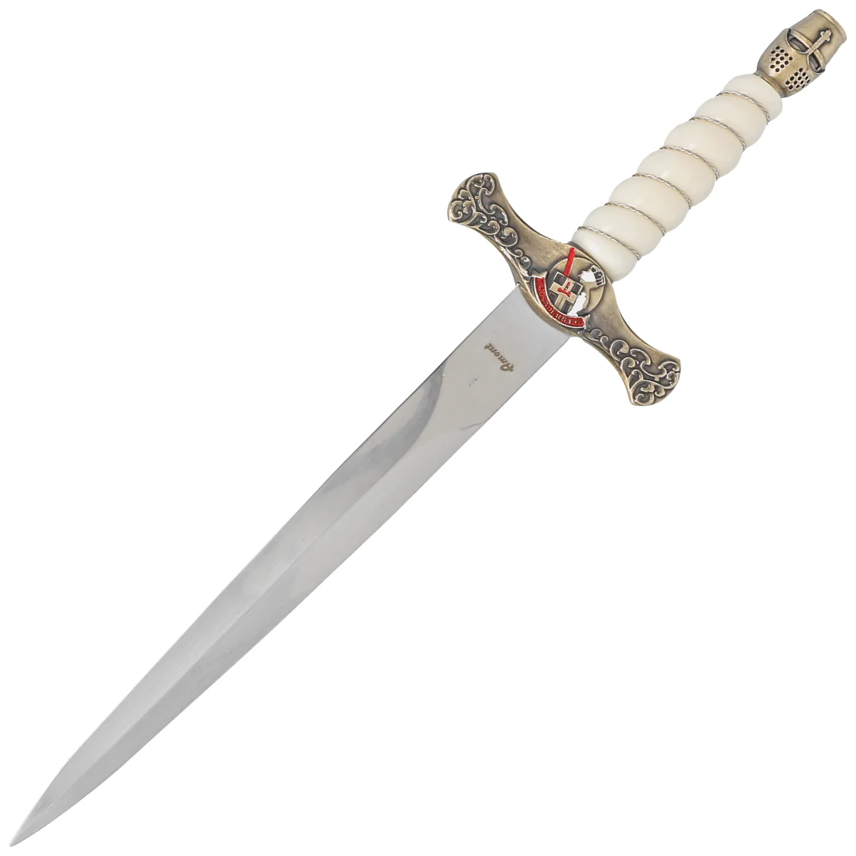 Decor Habitat Templar Dagger White ABS, Satin (S0296)