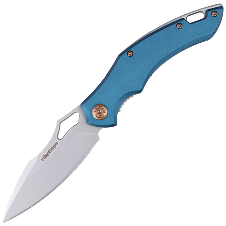 FoxEdge Sparrow Blue Anodized Aluminium, Sand Blasted by Denis Simonutti (FE-030)