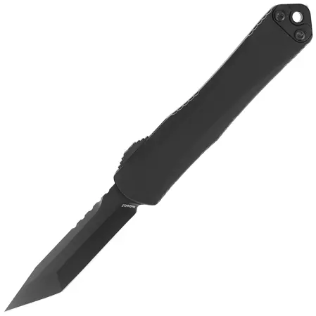 Heretic Knife Manticore S TE Black Aluminum, Black DLC MagnaCut by Tony Marfione Jr.