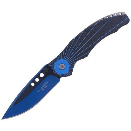 Knife Herbertz Solingen Hit Aluminium Blue-Black 90mm (584412)