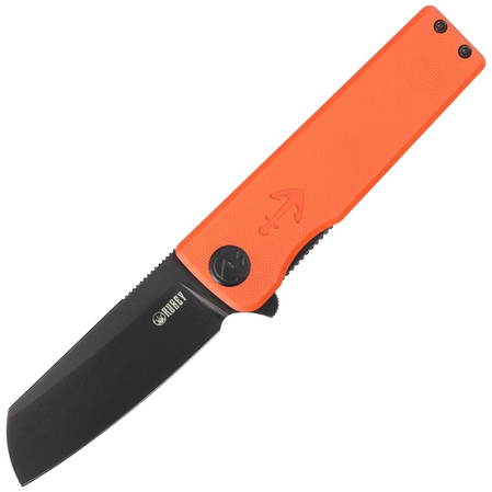 Kubey Knife Sailor Orange G10, Blackwashed AUS-10 by Sekira Sochi (KU317F)