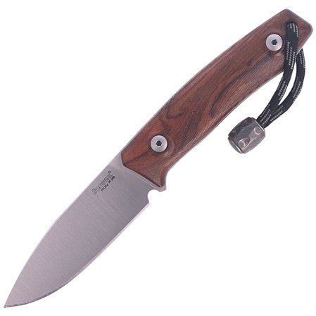 LionSteel Bushcraft Santos Wood / Fixed Satin Blade (M1 ST)