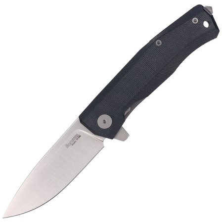 LionSteel Myto Black Canvas / Satin Blade (MT01 CVB)