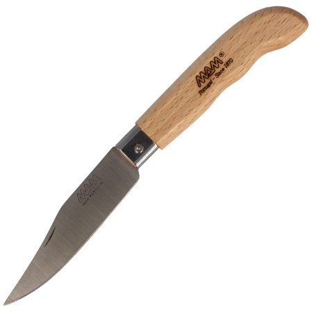 MAM Sportive Pocket Knife, Light Beech Wood 83mm (2045-LW)