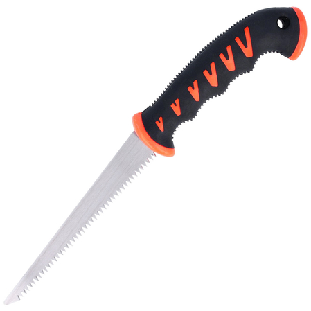 Martinez Albainox Black-Orange ABS-Rubber Hand Saw, Satin Finish (32496)