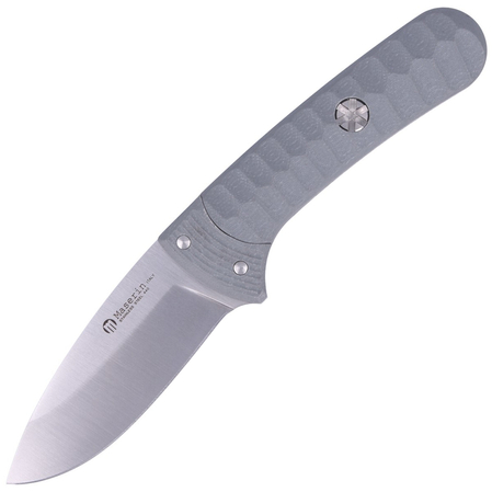 Maserin SAX., Gray G10, Satin 440C knife (975/LG/10G)