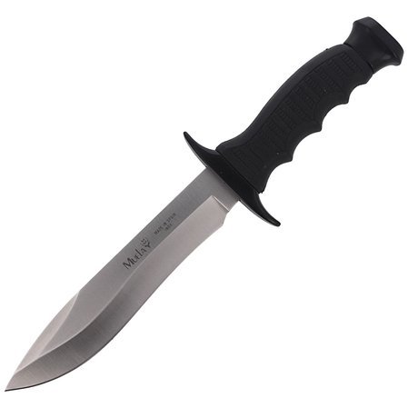 Muela 85-161 Black Rubber Knife, Satin 420H