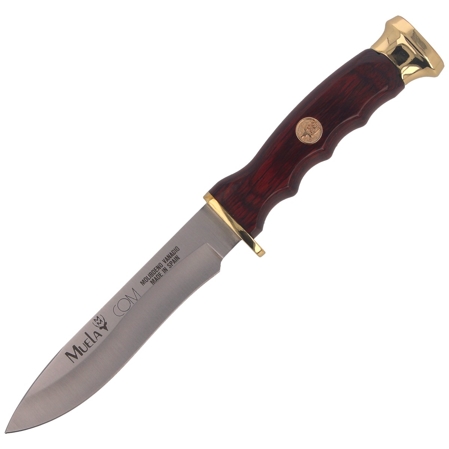 Muela COMF-10 PakkaWood Knife, Satin X50CrMoV15