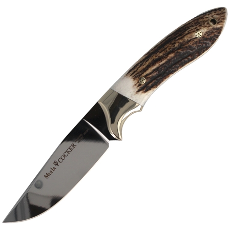 Muela Full Tang Knife with Deer Stag 110mm (COCKER-11A)