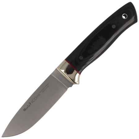 Muela Kodiak-10M Knife Black Micarta, Satin X50CrMoV15