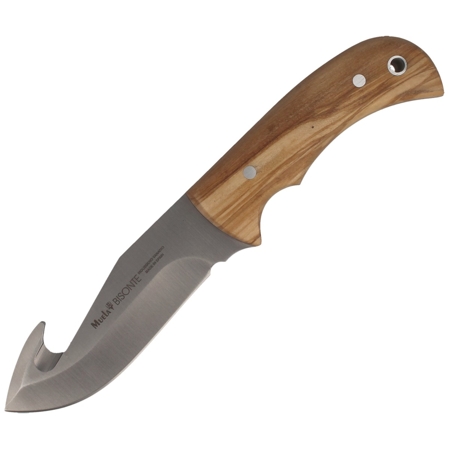 Muela Skinner Knife Olive Wood 115mm (BISONTE-11.OL)