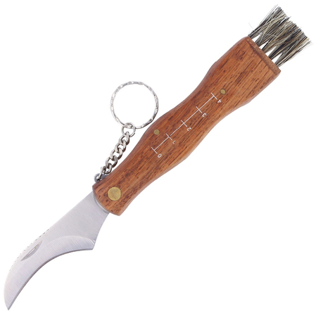 Mushroom Knife N247, Wood, Stainless 72 mm (N247)