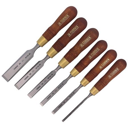 Narex Premium 6-piece carpentry chisel set (853200)