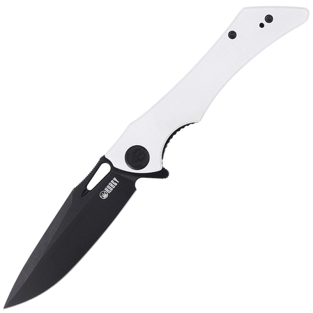 Nóż składany Kubey Raven Ivory G10, Dark Stonewashed AUS-10 by Jelly Jerry (KB245F)