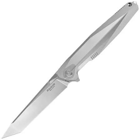 RikeKnife Framelock Gray Titanium, Satin M390 (RK1707T-P)