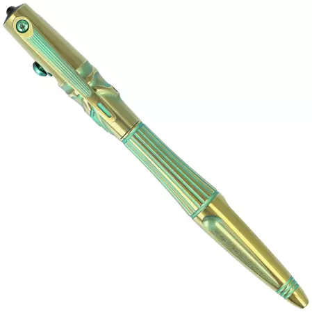 RikeKnife Tactical Pen Gold / Green Titanium (RK-TR02-GG)