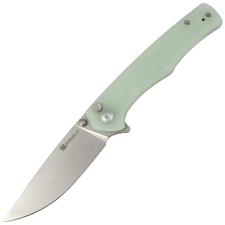 Sencut Crowley Natural G10, Stonewashed D2 (S21012-1)