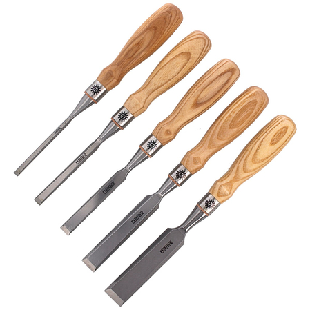 Set of 5 carpentry chisels Narex Richter 6, 10, 13, 19, 25 (853600)