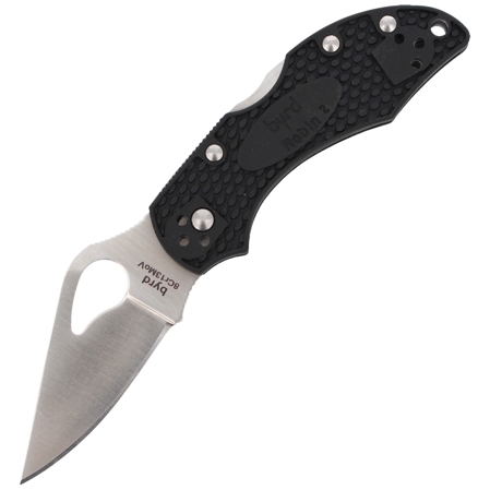 Spyderco Byrd Robin 2 FRN Black, PlainEdge (BY10PBK2)