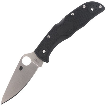 Spyderco Endela Lightweight FRN Black Plain knife (C243PBK)