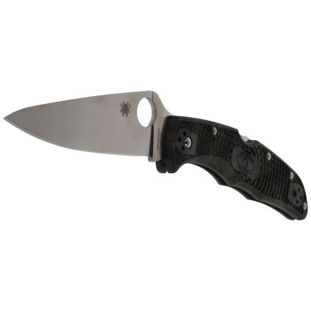 Spyderco Endura 4 FRN Zome Green PlainEdge Knife (C10ZFPGR)