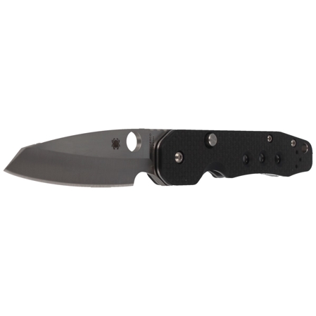 Spyderco Smock Carbon Fiber / G-10 PlainEdge Folder (C240CFP)