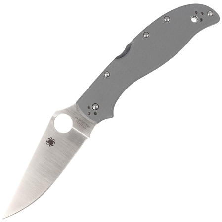 Spyderco Stretch 2 XL Gray G-10, CPM Cru-Wear Plain (C258GPGYCW)