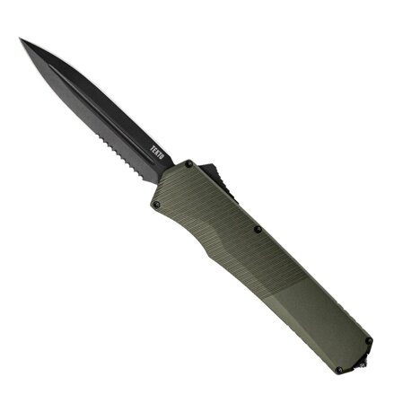 Tekto A5 Spry D/E OD Green Aluminium, Black P/S S35VN (A5R_T6OD_S35BK3S_A1)