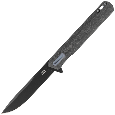 Tekto F2 Bravo Black/Blue Forged Carbon Fiber, Black D2 (F2R_CCBL_D2BK1_A2)