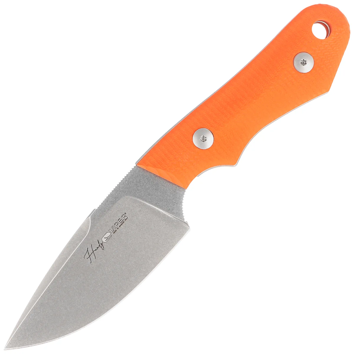 Viper Handy Orange G10, Stonewashed MagnaCut by Fabrizio Silvestrelli Knife (VT4040GO)