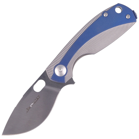 Viper Lille Blue Titanium, Satin M390 by Jesper Voxnæs Knife (V5962TIBL)