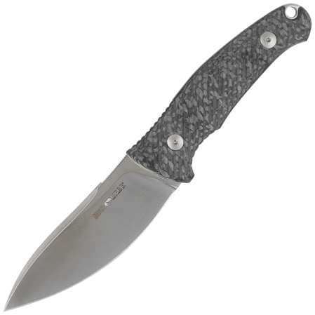 Viper Nordlys Black Carbon Fiber, Satin N690 by Jens Ansø Knife (VT4046FC)