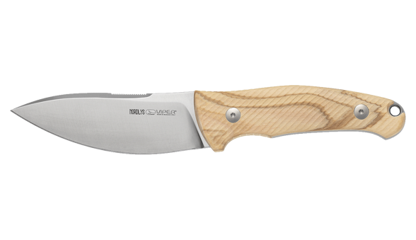 Viper Nordlys Olive Wood, Satin N690 by Jens Ansø Knife (VT4046UL)