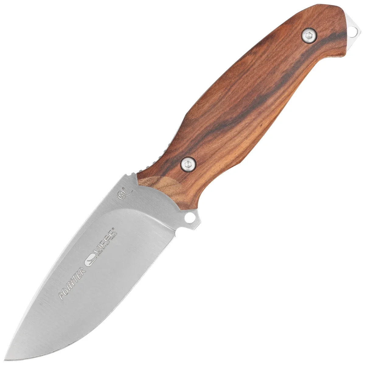 Viper Pointer Cocobolo Wood, Satin N690Co by Tommaso Rumici Knife (V4870CB)