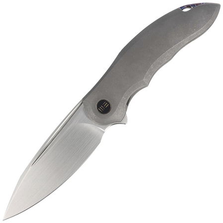 WE Knife Makani LE No 129/210 Gray Titanium, Hand Rubbed Satin CPM 20CV by Anton Tkachenko knife (WE21048-2)