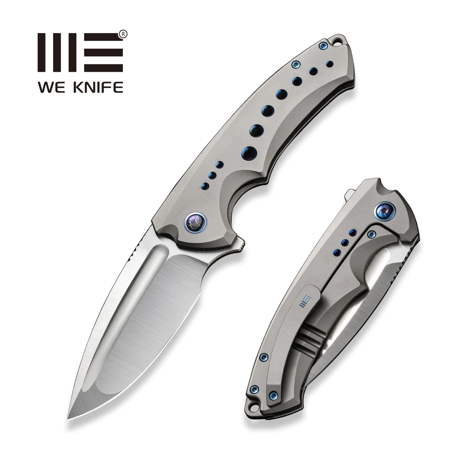 WE Knife Nexusia LE No ???/155 Gray Titanium, Hand Satin CPM 20CV (WE22044-2)