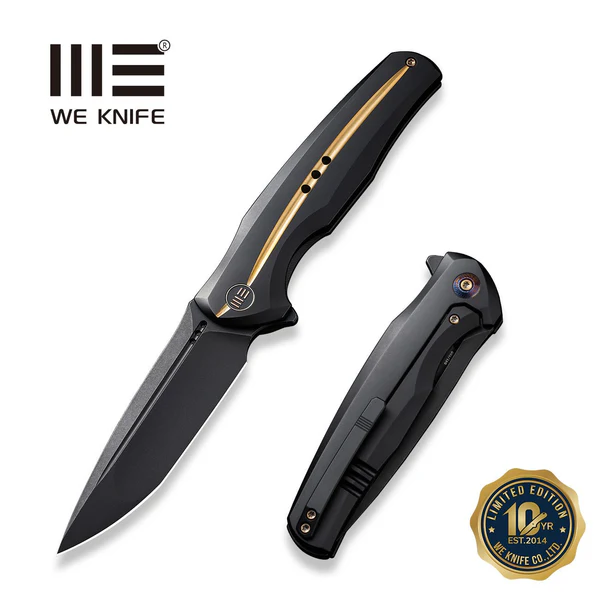 WeKnife 601X LE No 109/150 Black Titanium, Black Stonewashed CPM 20CV (WE01J-1)