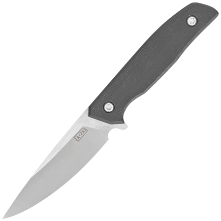 Za-Pas Knives Ambro 2 Black G10, Satin D2 (AM2-G10-BL)